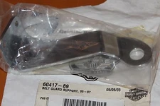 HARLEY 60417-89 BELT GUARD SUPPORT  SUPPORT CHROME OEM NOS    