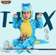 T-Rex Costume Outfit with Egg for Toddler Child Size 3T