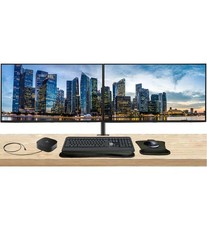 HP Series 5 Pro 27-inch 527pu FHD 1080p LCD Monitor, 2-Pack, MK540, DisplayPort