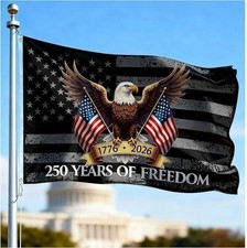 250 America Flag, 3X5 Ft, USA 250Th Anniversary Patriotic Design,1776-2026 100D