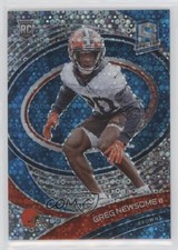 2021 Panini Spectra Rookie Neon Blue Prizm 41/60 Greg Newsome II #191 n0c