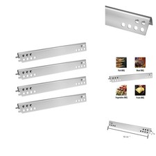 15 1/2" x 2" Stainless Steel Grill Heat Plates for Charbroil Advantage Series 4