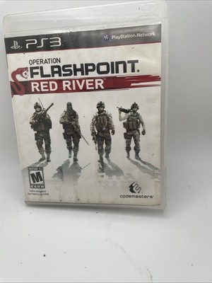 Operation Flashpoint: Red River (Sony PlayStation 3, 2011) Complete CIB Clean