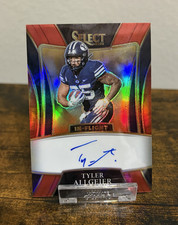 Panini 2022 Chronicles Tyler Allgeier BYU Select In-Flight Prizm Auto #IN-TAL/60