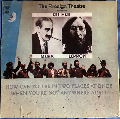 Firesign Theatre - How Can You Be In Two Places At Once - LP - 1969 - Columbia