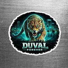 Jacksonville Jaguars “Duval Forever” Custom Sticker