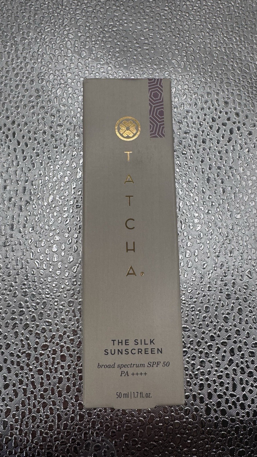 Tatcha The Silk Sunscreen SPF 50 1.7oz New in Box Tall Bottle Exp 6/26