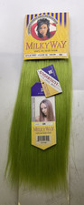 Milky Way 100 Human Hair Yaky Weave 10" Color: GN