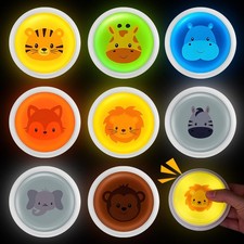 8 Pcs Animal Sounds Buzzer for Trivia Games, Answer Buzzers for Classroom, Fe...