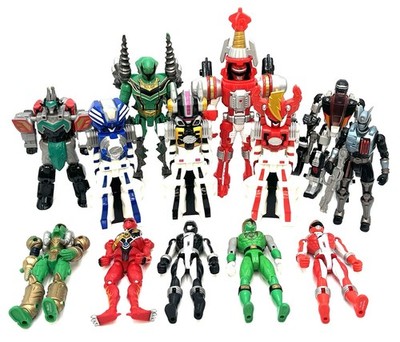 Huge Power Rangers Mystic Force Operation Overdrive Ninja Storm Figure Lot Loose