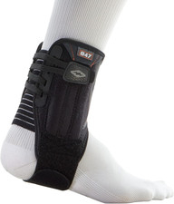 Ankle Stabilizer with Flexible Support Stays Black 