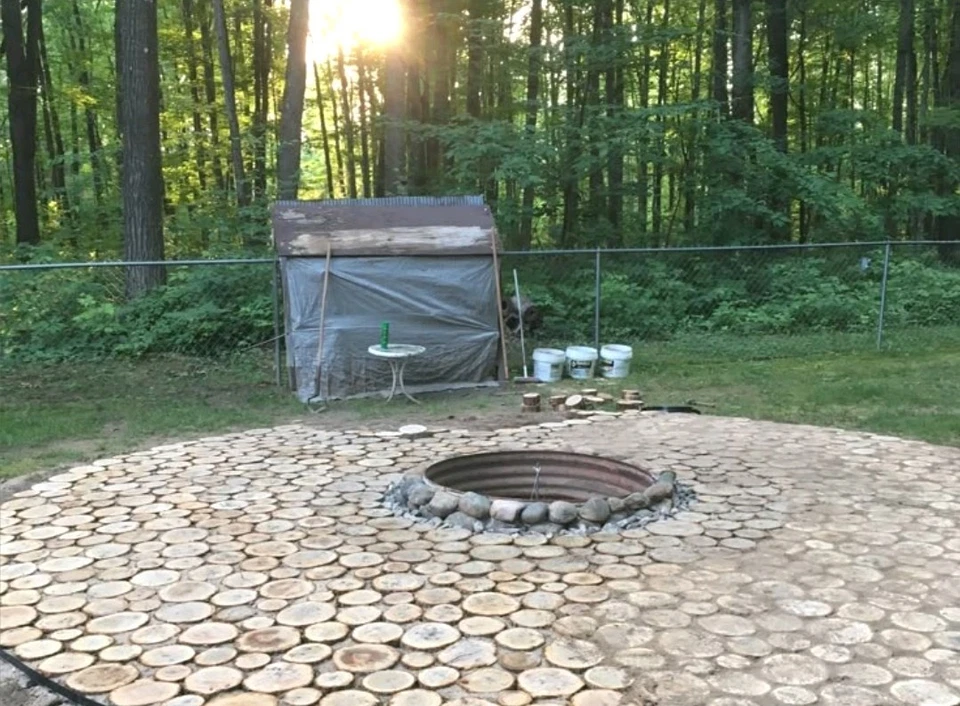 Troncos de sendero/pasarela/jardín Foto 3 de 4