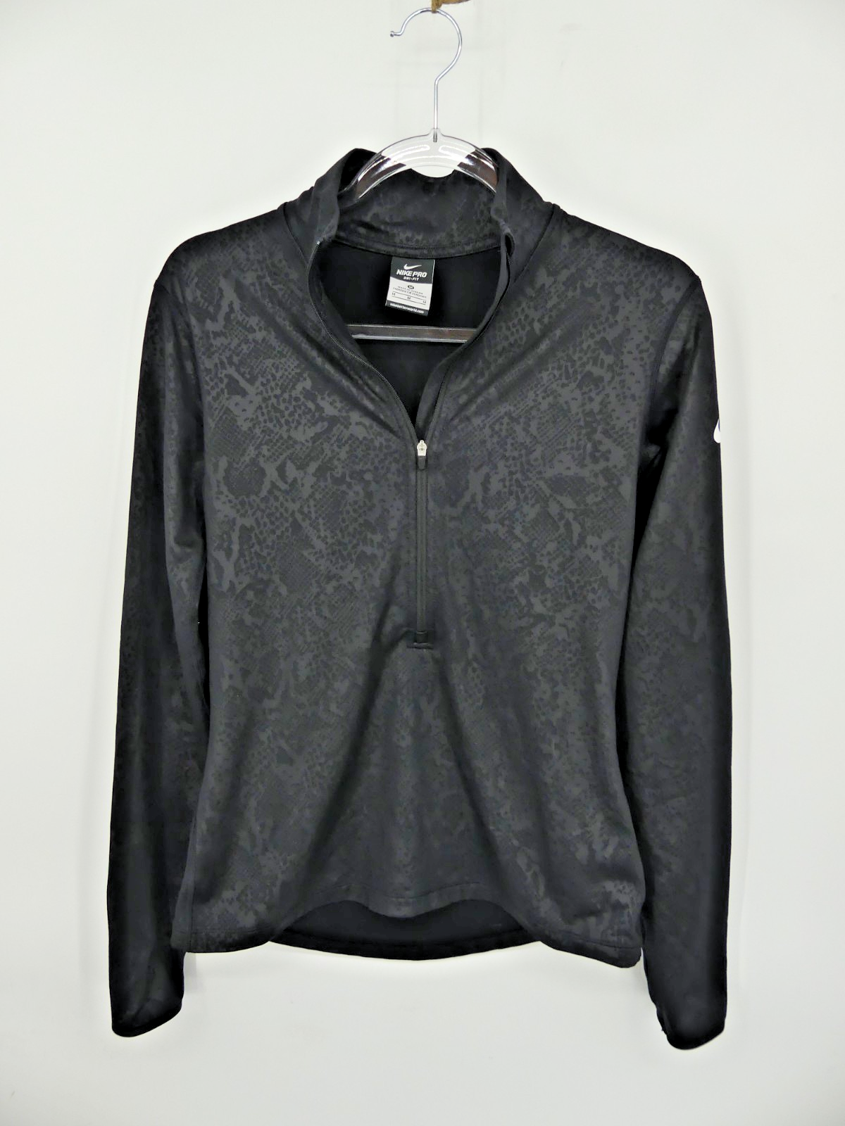 SACAI X NIKE Giacca Nike Pro Dri Fit mezza zip stampa serpente taglia M allenamento tempo libero attivo