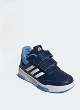 Adidas Navy/Blue/White Hook and Loop Tensaur Kids Trainers Size Uk2