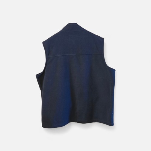 Outdoor Life Midnight Blue Men's XXL Fleece Vest Minimal Retro Full Zip - Picture 2 of 14