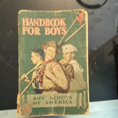 Boy Scouts of America Handbook For Boys 1940 (Revised) - Signed