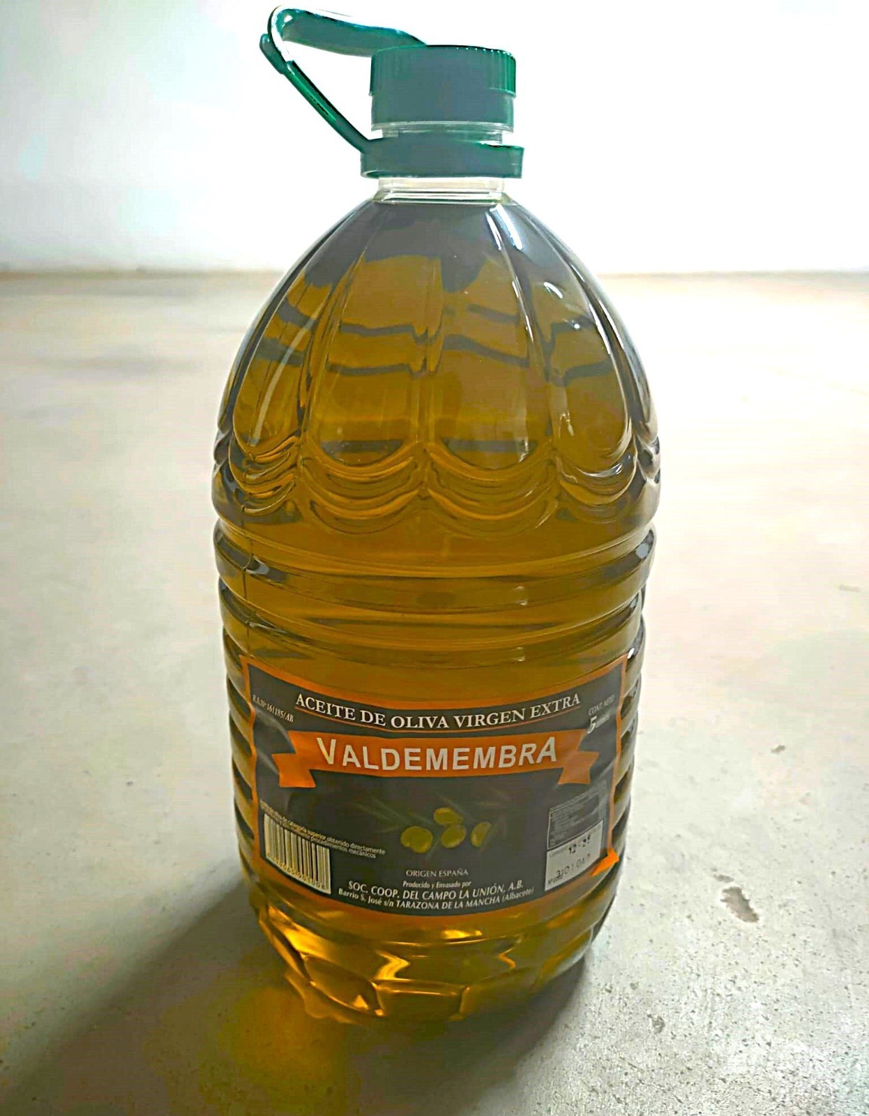 Aceite de Oliva Virgen Extra: Caja de 3 Garrafas de 5L - COSECHA PROPIA