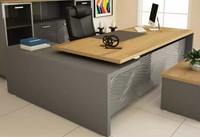 Chefschreibtisch Tisch Schreibtische BüRo MöBel Einrichtung Holz Tische