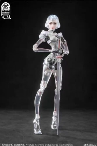 GUKE Studio GK01FEC1 1/12 AI Agent-Femella Action Figure C1 Transparent Ver! - Picture 2 of 6