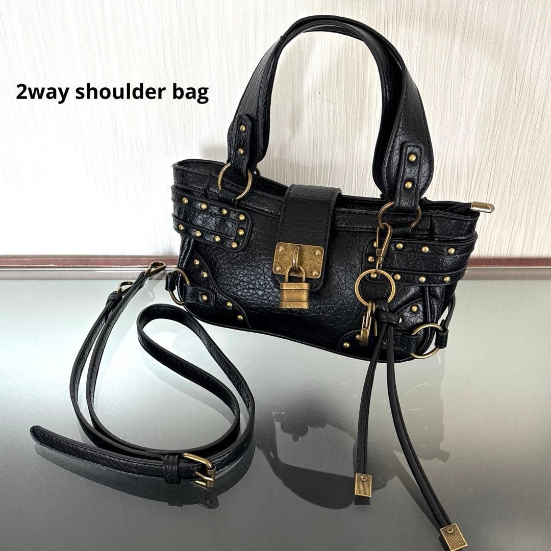 Archive Shoulder bag black Vintage Authentic From Japan Y2K