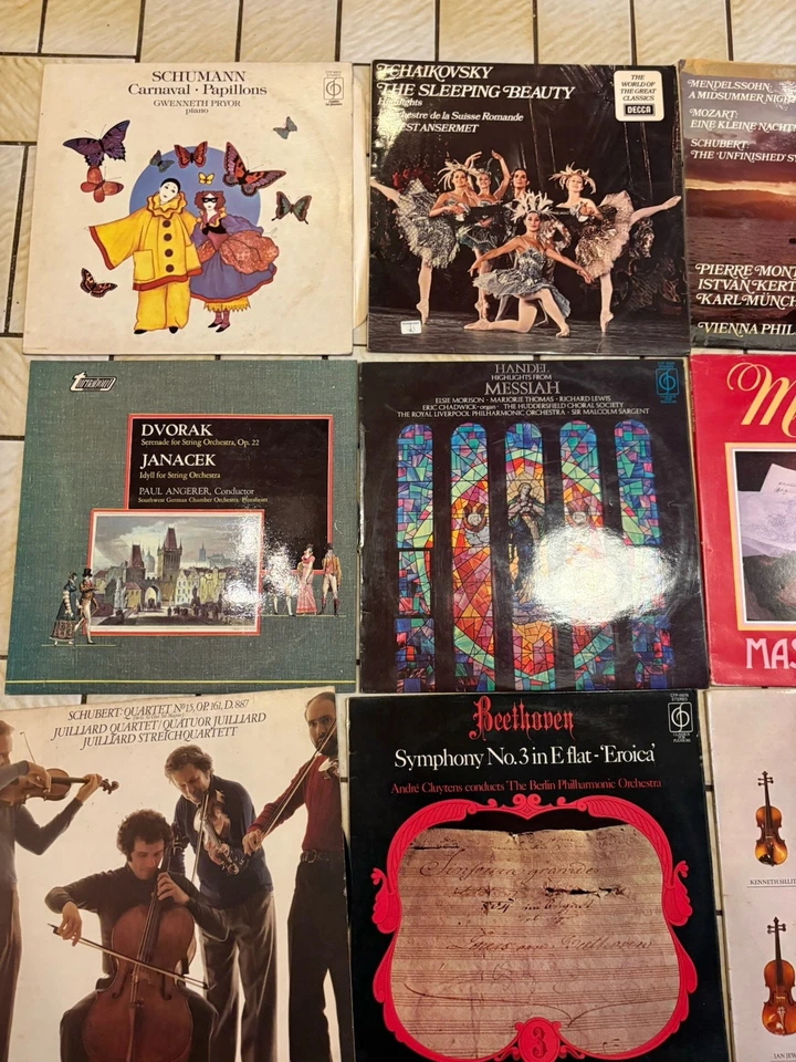 Large Vinyl Records Job Lot Classical Music 12" Mozart Beethoven Bach & More X20 - Image 3 of 4