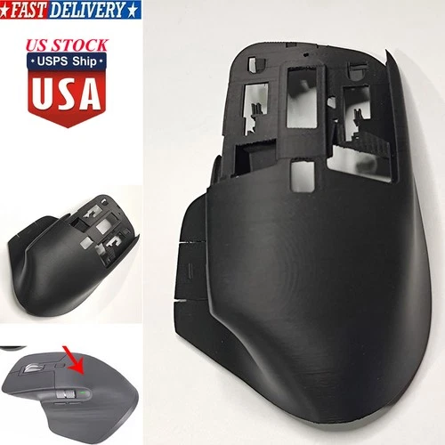 For Logitech MX Master 3/Master 3S Mouse Upper Case Housing Shell with Feet Pad