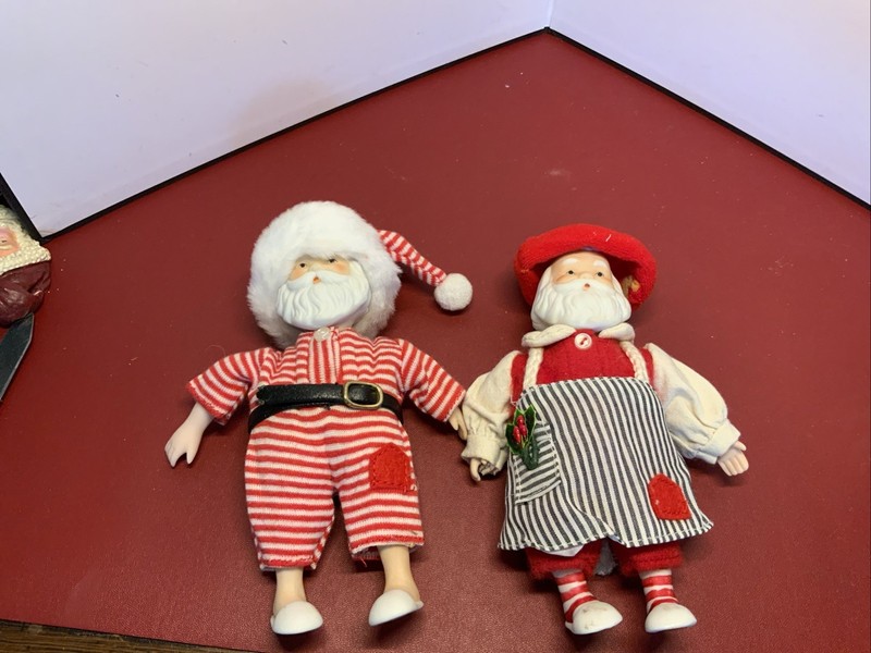 Vintage Gorham  Santa’s        (#21)
