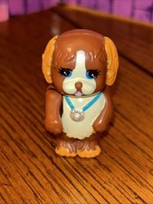 VINTAGE 1993 KENNER LPS LITTLEST PET SHOP CARE CENTER BROWN  WHITE PUPPY DOG