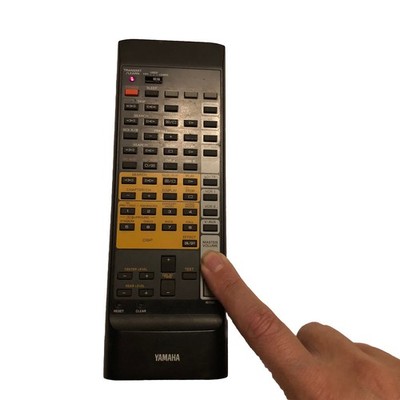 Yamaha Remote Control VS71390 Learning Mode Genuine Tested Working Used @B