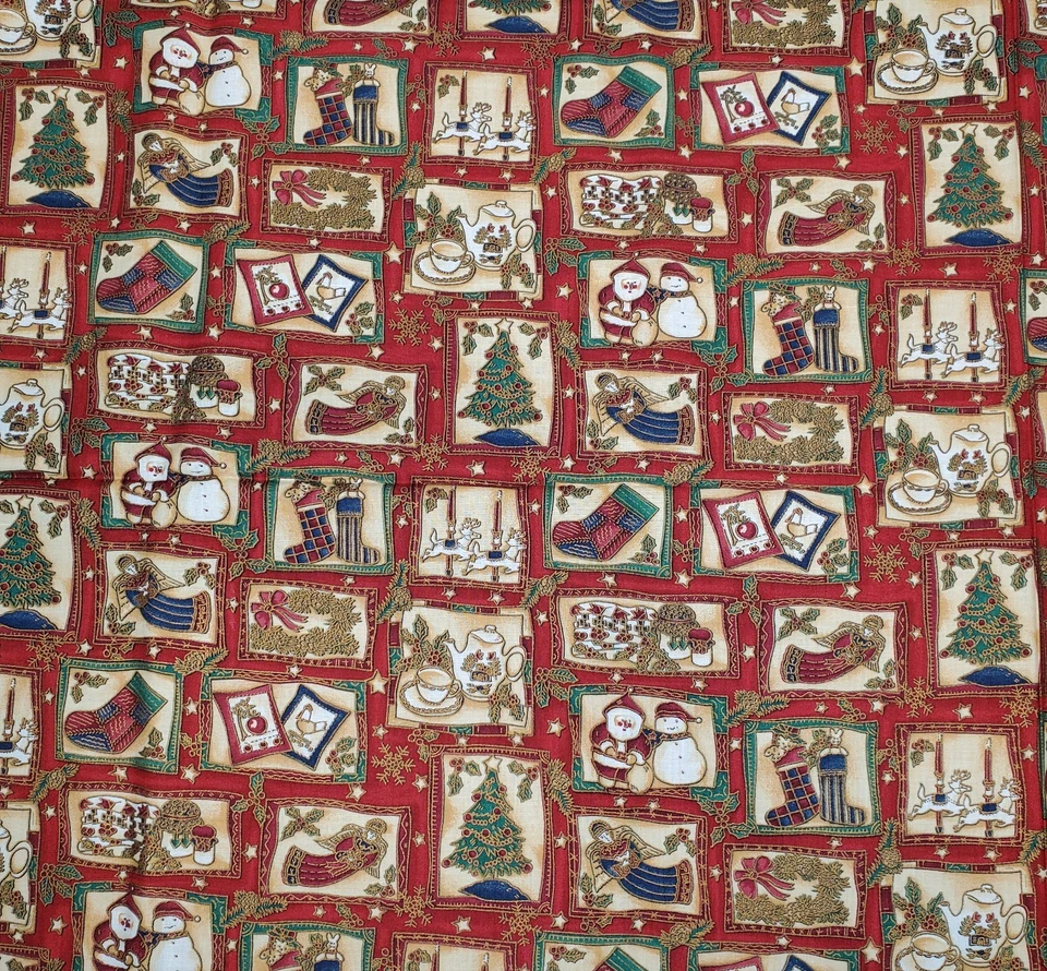 Hoffman Christmas Fabric Country Holiday 2 Yards - Image 3 of 4