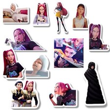 Kpop Demon Hunters Stickers Huntrix 15 Pack Decals