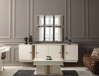 Anrichte Sideboard Luxus Designer Holz Regal Schrank MöBel Beige Kommode