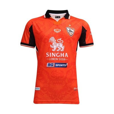 2025 - 26 Chiang Rai Thailand Football Soccer Jersey Shirt Home Orange