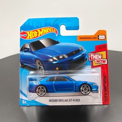 Hot Wheels Nissan Skyline GT-R R33 - 2018 Then And Now 46/365 ovp/neu 1:64