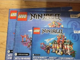 LEGO 70728 Battle for Ninjago City Complete Set