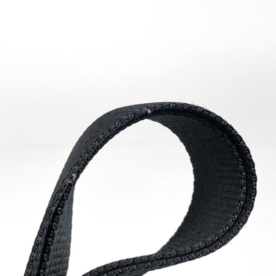 PRADA Plate Shoulder Bag Nylon Black with Dust Bag #BS1829 thumbnail 4