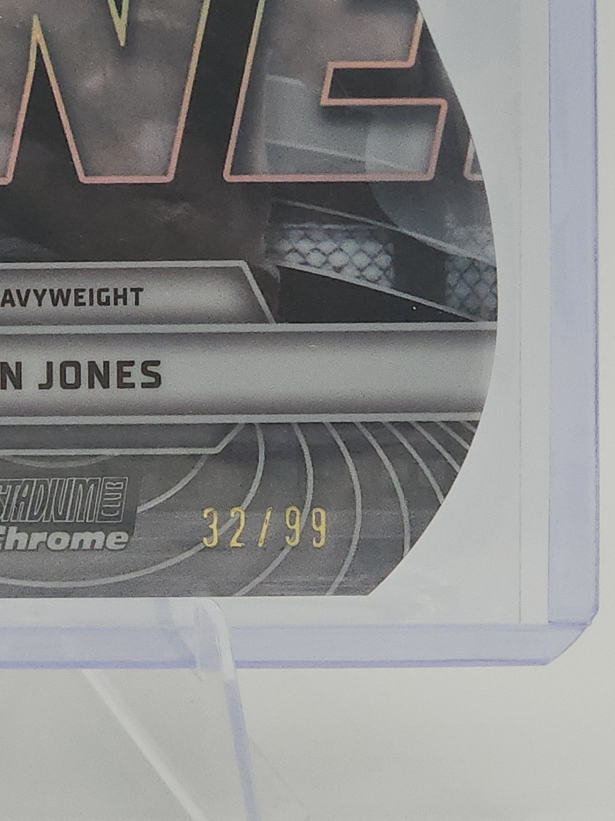 2026 Topps Stadium Club Ufc Jon Jones Black Triumvirate Nicknames /99 #TVN-20 view 2