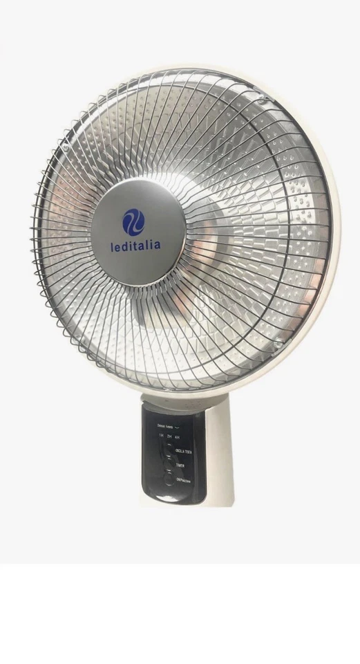 Stufa Al Carbonio Con Telecomando Ventilatore Aria Calda Oscillante - Image 3 of 4