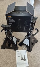 4 Tonne Axel Stands Halfords Advanced, Hardly Used, 2 x 2 tonne