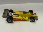 VINTAGE Hot Wheels 1982 - Turbo Streak - Yellow Formula One - MATTEL  L29
