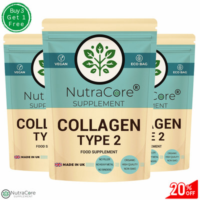 KOLLAGEN Kapseln 600mg (HYDROLYSIERT MARINE Typ 2) - Gelenk, Knochen & Arthritis