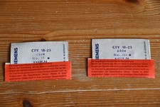 ULTRA RARE Siemens CFY 18-23 - Engineering Samples (Sample) - NOS 1985 W-Germany