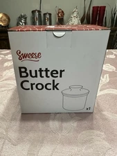 Sweese French Butter Dish - Butter Crock for Counter with Water Line For Seal