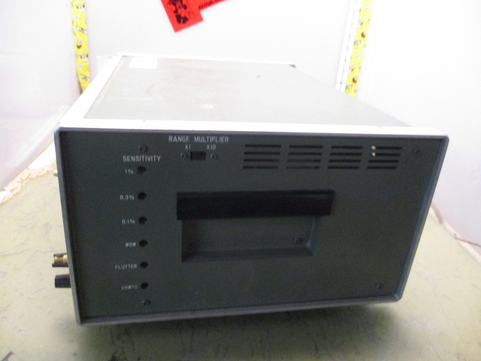 meguro mk-668c wow flutter audio meter 3kHz [5*O-12] | eBay
