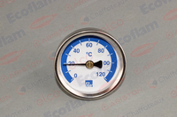 Elco Thermometer 0-120°C D50 Blau