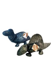 Russ Zonies Plato And Dimitri Dinosaur 15" Plush Beanbag Stuffed Animal Toy NWT