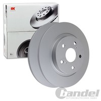 2X NK Bremsscheiben 290Mm Voll Hinten Passend FÜR Toyota Avensis | 3145131