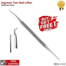 Chiropody Podiatry Ingrown Toe Nail File Double Ended Side Edges