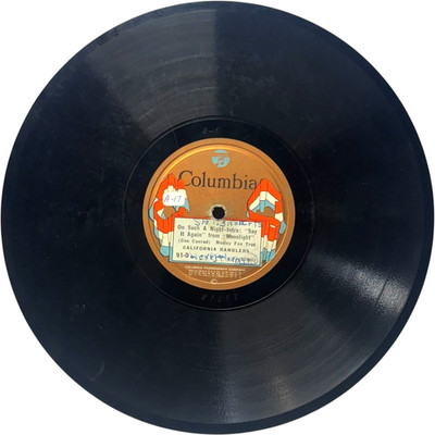 California Ramblers - Take A Little One Step From Lollipop / Say It Again - 10''