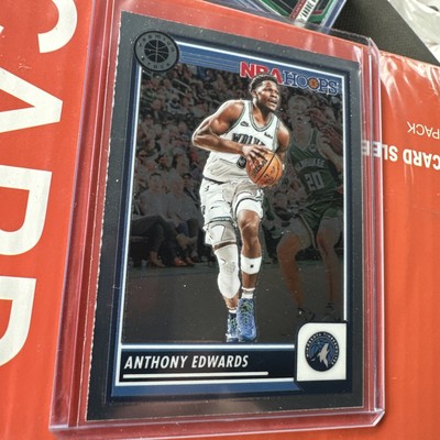 Anthony Edwards 2023-24 Panini Premium Stock #87 NBA HOOPS Timberwolves